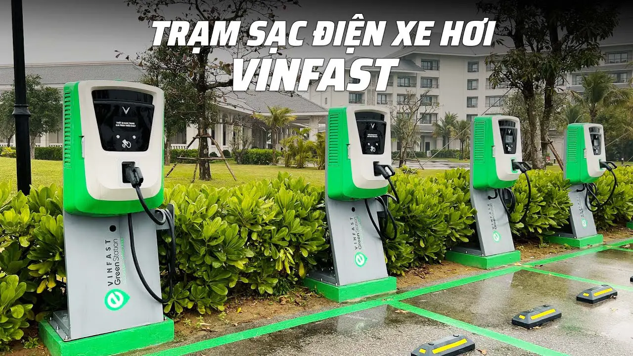 xe ô tô điện vinfast sạc bao lâu